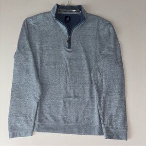 Title 235
Johnnie-O Quarter Zip Pullover Blue Gray XL Golf Casual